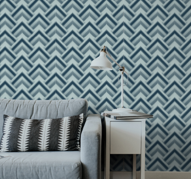Driehoek behang geometrische lijnen - TenStickers