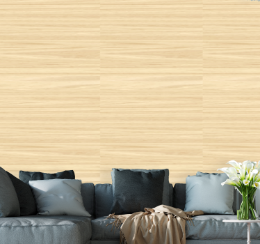 Lichte houtstructuur hout behang - TenStickers