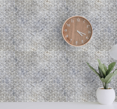 Geometrisch behang geometrisch oppervlak - TenStickers