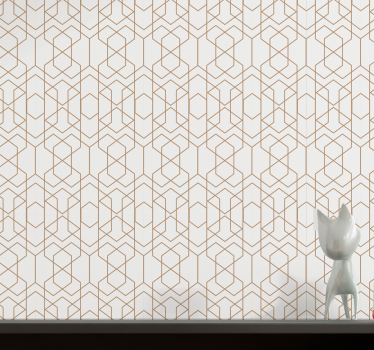 Geometrische harmonie geometrisch behang - TenStickers