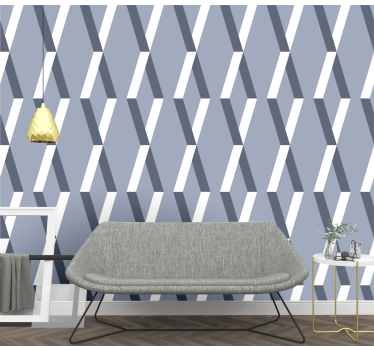 Geometrische hoeken geometrisch behang - TenStickers