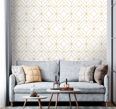 Geometrische kubussen geometrisch behang - TenStickers