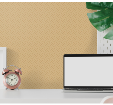 Getextureerde visgraat behang print - TenStickers