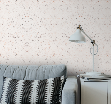 Gevlekt terracotta patroon behang print - TenStickers