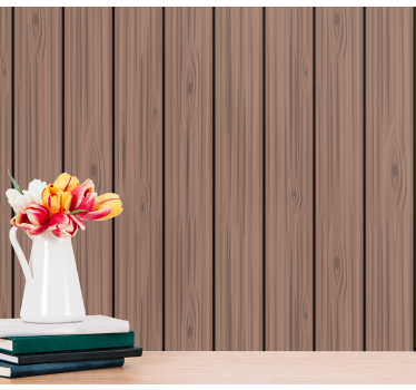 Houten plank textuur hout behang - TenStickers
