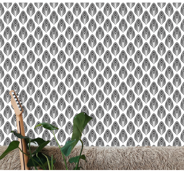 Ingewikkelde geometrische geometrisch behang - TenStickers