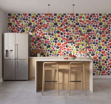 Keuken behang berry collectie - TenStickers