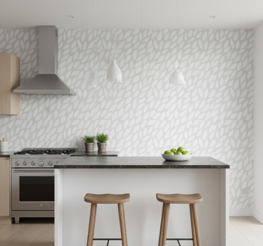Keuken behang geometrische schaduwpatronen - TenStickers