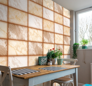 Marmeren inspiratie behang stenen - TenStickers