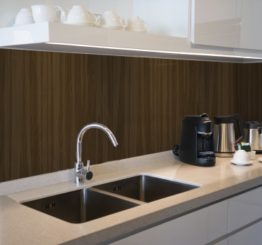 Modern strak aanrechtblad keuken behang - TenStickers