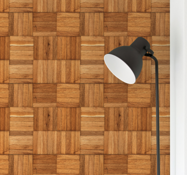 Natuurlijk patroon hout behang - TenStickers