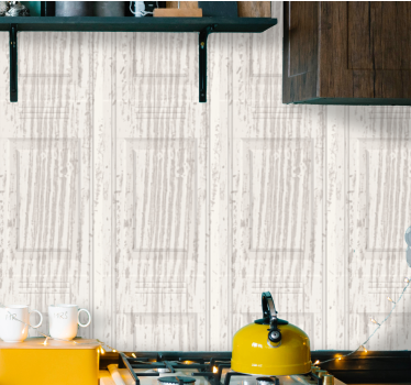Rustieke paneeltextuur behang stenen - TenStickers