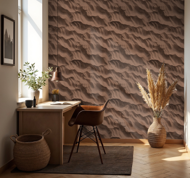 sand texture behang patronen - TenStickers
