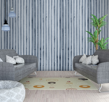 Verticale houten planken hout behang - TenStickers