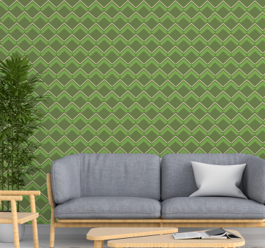 Fotobehang groene achtergrond vintage - TenStickers